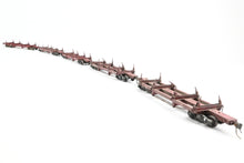Load image into Gallery viewer, HO Kadee Quality Products Various Roads Logging Car 5-Pack Custom Built & Painted in REBOXX