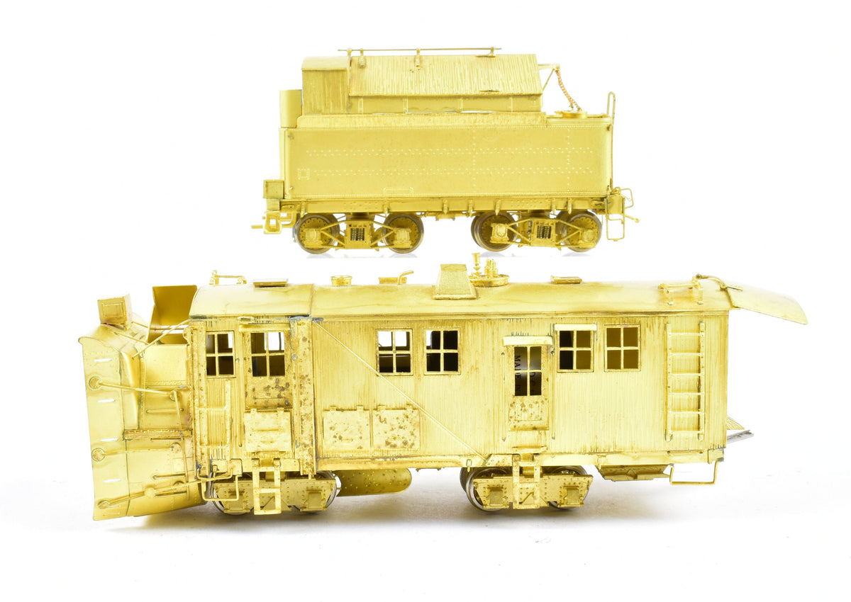 HOn3 Brass OMI - Overland Models, Inc. D&RGW - Denver & Rio Grande Western  'O-Y' Rotary Snowplow with Tender