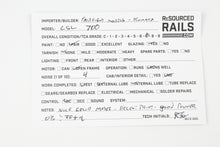 Load image into Gallery viewer, HO Brass Fairfield Models 343 CSL - Chicago Surface Lines Pullman Car Custom Painted No. 700