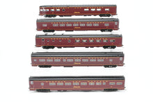 Load image into Gallery viewer, HO MTH - Mike's Train House N&W - Norfolk & Western "Powhattan Arrow" 5 Unit Passenger Car Set, Factory Decorated