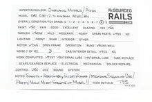 Load image into Gallery viewer, HO Brass OMI - Overland Models Inc. BN - Burlington Northern or ATSF - Santa Fe GE C30-7 Four Window Cab w/Anticlimber