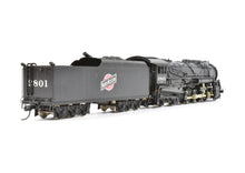 Load image into Gallery viewer, HO Brass NPP - Nickel Plate Products C&NW - Chicago & North Western Class J-4 2-8-4 Factory Painted No. 2801