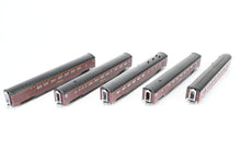 Load image into Gallery viewer, HO MTH - Mike's Train House N&W - Norfolk & Western "Powhattan Arrow" 5 Unit Passenger Car Set, Factory Decorated