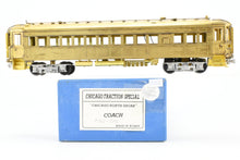 Load image into Gallery viewer, O Brass The Car Works Chicago Traction Special CNS&M - Chicago North Shore & Milwaukee 752-776 Coach Wagner Powered MISSING POLES & SOME DETAILS AS-IS