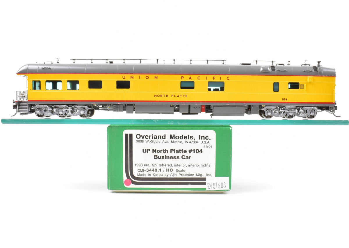 HO Brass OMI - Overland Models, Inc. UP - Union Pacific