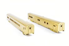 Load image into Gallery viewer, HO Brass NPP - Nickel Plate Products C&NW - Chicago & Northwestern 2-Car Baggage & Parlor Set