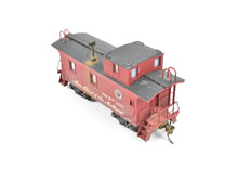 Load image into Gallery viewer, HO Brass NWSL - NorthWest Short Line NP - Northern Pacific Wood Sided Caboose Custom Painted No. 1611