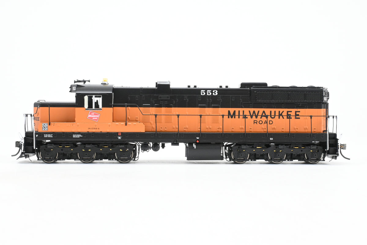 HO Rapido Trains, Inc. Milw Milwaukee Road EMD SD10 FP