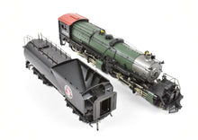 Load image into Gallery viewer, HO Brass CON PSC - Precision Scale Co. GN - Great Northern Class N-2 2-8-8-0 w/ Vestibule Cab FP Glacier Park Scheme