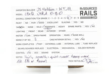 Load image into Gallery viewer, O Brass U.S. Hobbies CB&Q – Burlington Route 0-8-0 Custom Painted w/ Can Motor Upgrade NO BOX