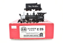 Load image into Gallery viewer, HOn3 Brass Westside Model Co. D&RGW - Denver & Rio Grande Western C-25 2-8-0 #375