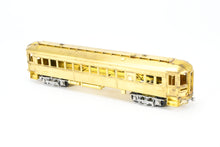 Load image into Gallery viewer, O Brass The Car Works Chicago Traction Special CNS&M - North Shore Line 752-776 Coach Wagner Powered MISSING POLES & SOME DETAILS AS-IS