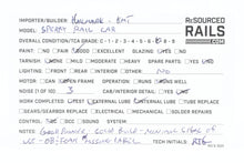 Load image into Gallery viewer, HO Brass Hallmark Models Various Roads Sperry Rail Service Self-Propelled Car FP No. 129