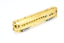 Load image into Gallery viewer, O Brass The Car Works Chicago Traction Special CNS&M - North Shore Line 752-776 Coach Wagner Powered MISSING POLES & SOME DETAILS AS-IS