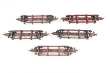 Load image into Gallery viewer, HO Kadee Quality Products Various Roads Logging Car 5-Pack Custom Built & Painted in REBOXX