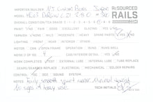 Load image into Gallery viewer, HOn3 Brass NJ Custom Brass D&RGW - Denver & Rio Grande Western C-21 Class 2-8-0 No. 360