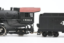 Load image into Gallery viewer, HO Brass CON Oriental Limited Powerhouse SLSF - Frisco USRA 2-8-2 Light Mikado Custom Painted No. 4016 w/Custom Tender Doghouse REBOXX