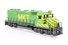 Load image into Gallery viewer, HO Brass Alco Models MKT – Missouri Kansas Texas EMD GP40 Low Nose Diesel Custom Painted