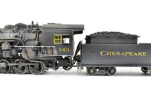 Load image into Gallery viewer, HO Brass NJ Custom Brass C&O - Chesapeake & Ohio Class C-12 0-10-0 Switcher Custom Painted DCC and Sound