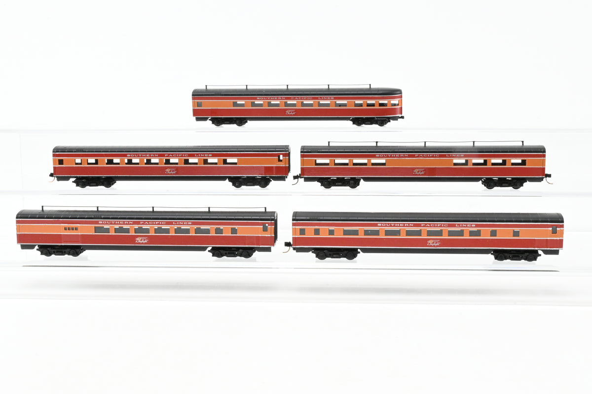 N Brass Key Imports SP - Southern Pacific Daylight Passenger 5-Car