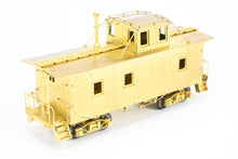 Load image into Gallery viewer, HO Brass OMI - Overland Models, Inc. Soo Line "Shorty" Plywood Sheath Caboose w/ Truss Rod Underframe