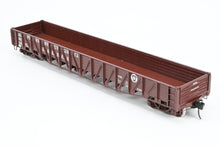 Load image into Gallery viewer, O Brass Pacific Limited PRR - Pennsylvania Railroad AAR War Emergency 70-Ton 52’ 6” Composite Gondola Factory Painted No. 362528
