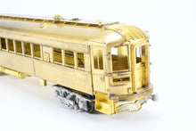 Load image into Gallery viewer, O Brass The Car Works Chicago Traction Special CNS&M - North Shore Line 752-776 Coach Wagner Powered MISSING POLES & SOME DETAILS AS-IS