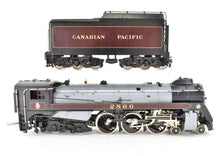 Load image into Gallery viewer, HO Brass PFM - Tenshodo CPR - Canadian Pacific Railway 4-6-4 Class H-1e #2860 Royal Hudson Factory Painted