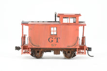 Load image into Gallery viewer, HO Brass Railworks DL&W - Lackawanna 4-Wheel Wood Caboose No. 1-599 Custom Painted Private Road