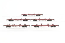 Load image into Gallery viewer, HO Kadee Quality Products Various Roads Logging Car 5-Pack Custom Built & Painted in REBOXX