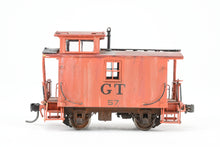 Load image into Gallery viewer, HO Brass Railworks DL&W - Lackawanna 4-Wheel Wood Caboose No. 1-599 Custom Painted Private Road