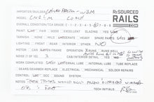 Load image into Gallery viewer, O Brass The Car Works Chicago Traction Special CNS&M - North Shore Line 752-776 Coach Wagner Powered MISSING POLES & SOME DETAILS AS-IS