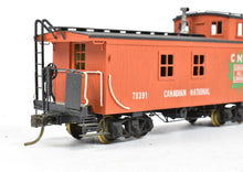 Load image into Gallery viewer, HO Brass PFM - Van Hobbies CNR - Canadian National Railway Wood Caboose or Van Custom Painted #78391