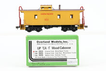 Load image into Gallery viewer, HO Brass OMI - Overland Models, Inc. UP - Union Pacifi1c CA-1 Wood Caboose Original Ends and Wood Beam Trucks Pro-Painted No. 3212