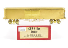 Load image into Gallery viewer, HO Brass S. Soho & Co. Various Roads CERA Box Trailer