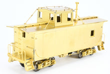 Load image into Gallery viewer, HO Brass OMI - Overland Models, Inc. Soo Line "Shorty" Plywood Sheath Caboose w/ Truss Rod Underframe