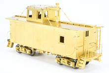 Load image into Gallery viewer, HO Brass OMI - Overland Models, Inc. Soo Line "Shorty" Plywood Sheath Caboose w/ Truss Rod Underframe