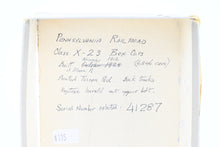Load image into Gallery viewer, HO Brass NJ Custom Brass PRR - Pennsylvania Railroad X-23 Wood Boxcar Custom Painted No. 562473