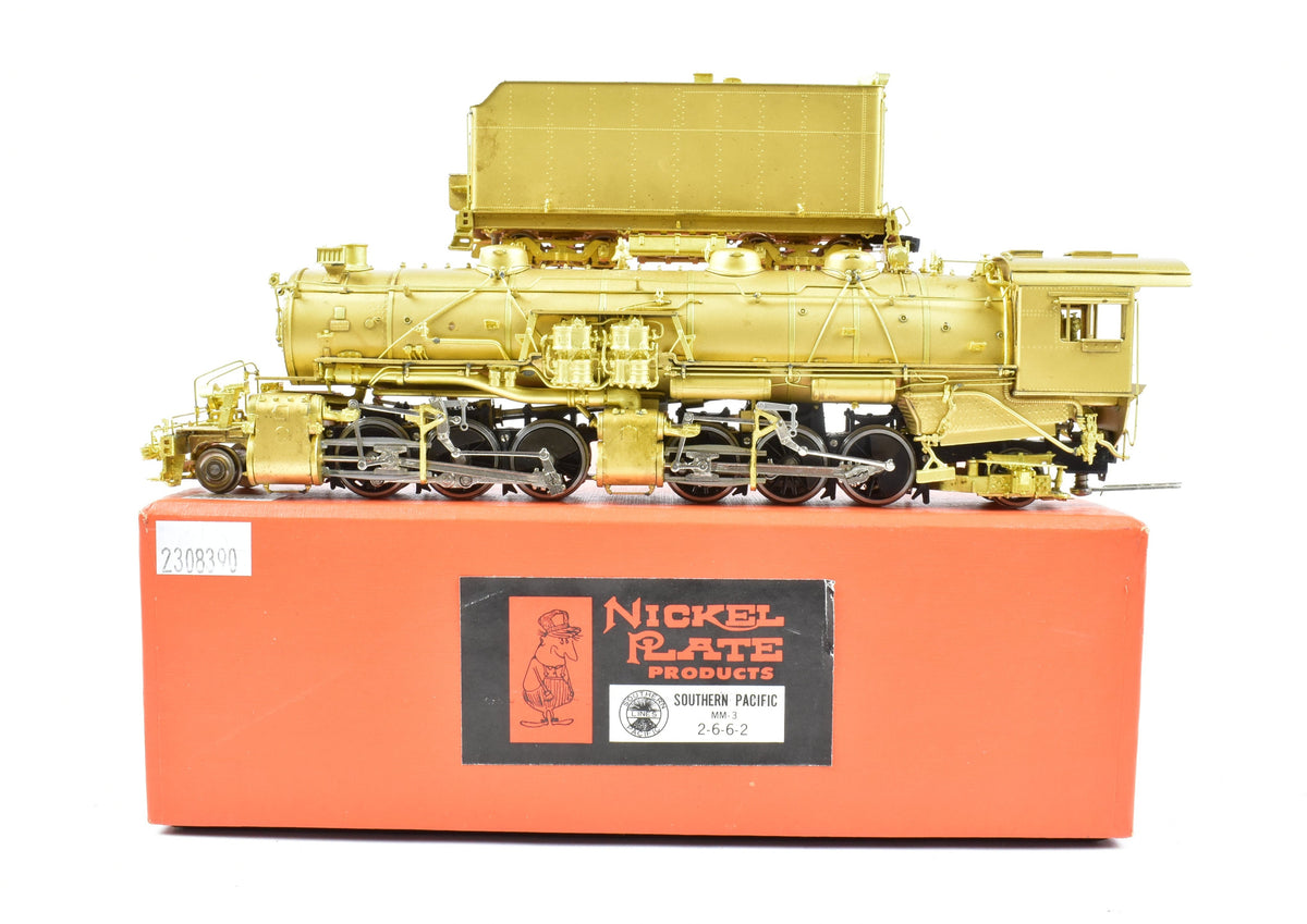 NWSL IA-PACIFIC No. 9 2-6-2T塗装済み完成品 HO Brass NPP - Nickel Plate Products SP - Southern Pacific 2-6-6-2