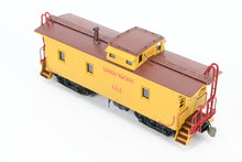 Load image into Gallery viewer, HO Brass CON OMI - Overland Models, Inc. UP - Union Pacifi1c CA-1 Wood Caboose Original Ends and Wood Beam Trucks Pro-Painted No. 3212