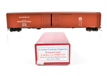 Load image into Gallery viewer, HO Brass Crown Custom Imports PRR- Pennsylvania Railroad X-30 Automobile Box Car FP No. 59861