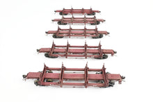 Load image into Gallery viewer, HO Kadee Quality Products Various Roads Logging Car 5-Pack Custom Built & Painted in REBOXX