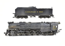 Load image into Gallery viewer, HO Brass Key Imports C&O - Chesapeake & Ohio J-3 605 Class 4-8-4 Custom Painted