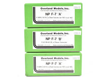 Load image into Gallery viewer, HO Brass OMI - Overland Models Inc. NP - Northern Pacific EMD F7 A/B/A Passenger Set Late 1950's - Mid 1960's Era