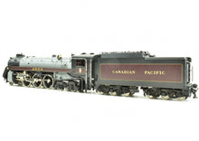 Load image into Gallery viewer, HO Brass PFM - Tenshodo CPR - Canadian Pacific Railway 4-6-4 Class H-1e #2860 Royal Hudson Factory Painted