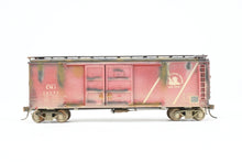 Load image into Gallery viewer, HO Brass Oriental Limited CNJ – Central Railroad of New Jersey Steel 42’ Automobile Box Car Custom Painted & Weathered