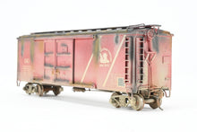Load image into Gallery viewer, HO Brass Oriental Limited CNJ – Central Railroad of New Jersey Steel 42’ Automobile Box Car Custom Painted & Weathered