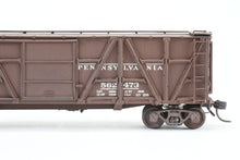 Load image into Gallery viewer, HO Brass NJ Custom Brass PRR - Pennsylvania Railroad X-23 Wood Boxcar Custom Painted No. 562473