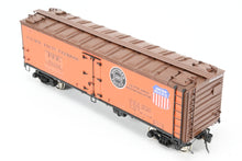 Load image into Gallery viewer, O Brass PSC - Precision Scale Co. PFE - Pacific Fruit Express 40’ R-30-21 Wood Refrigerator Car FP No. 65150