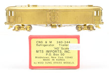 Load image into Gallery viewer, HO Brass CON MTS Imports CNS&M - North Shore Line 240 - 244 Series Refrigerator Trailer